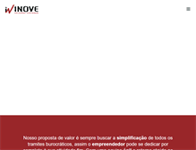 Tablet Screenshot of inovesolucoes.net